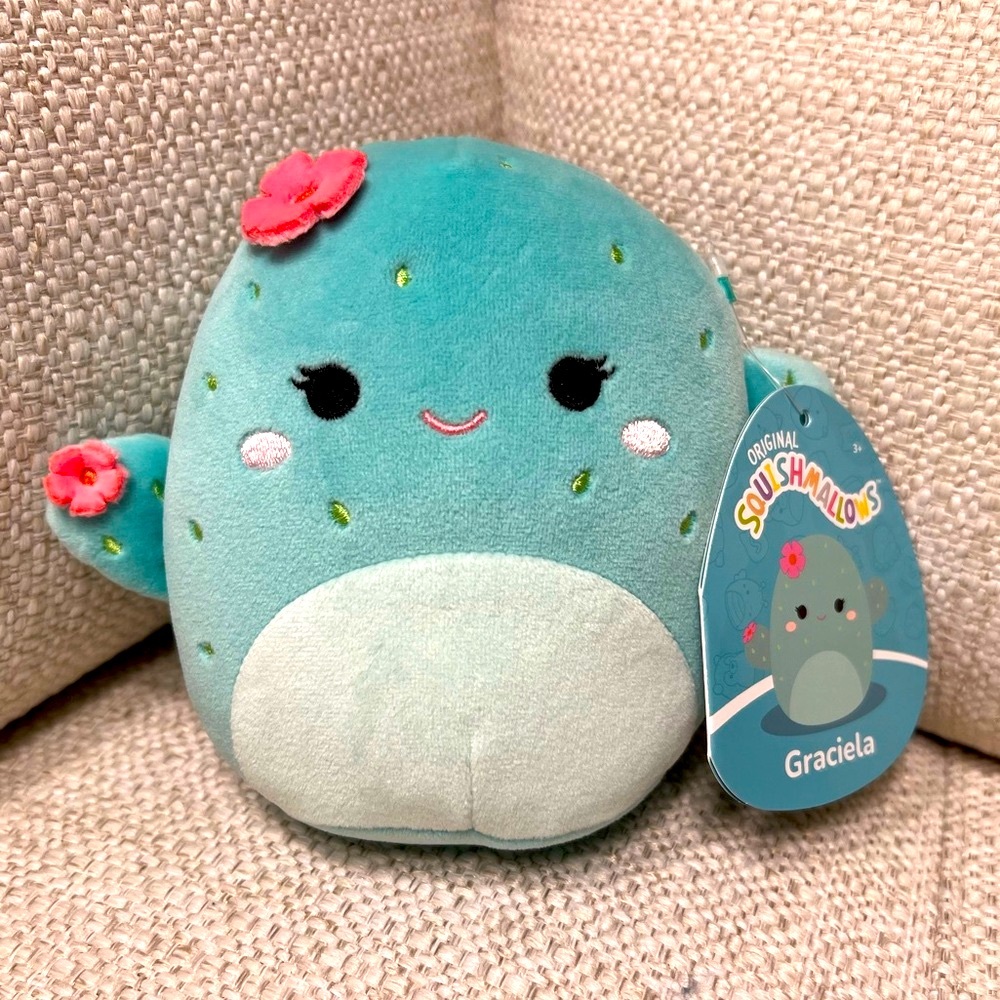Graciela 5” Cactus Squishmallow NWT